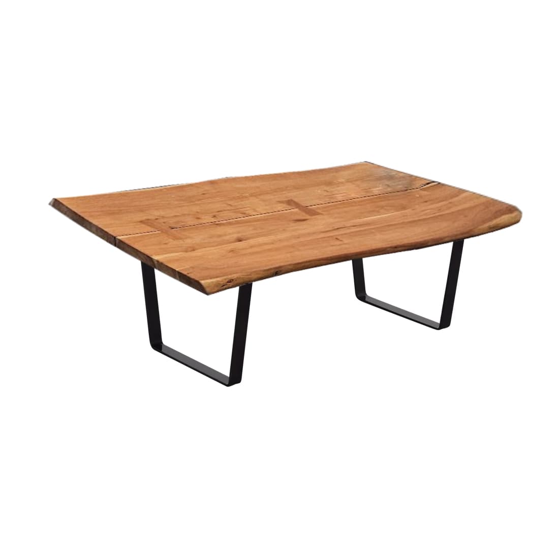 Modern Rustic Live Edge Coffee Table