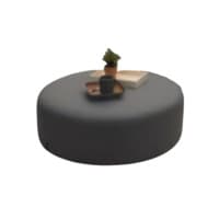 Large Round Ottoman