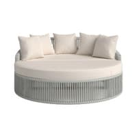 Renfri 67'' Olefin Rope Outdoor Patio Daybed w. custom cushions