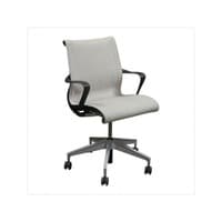 Setu Used Chair w Aluminum Base, Light Gray