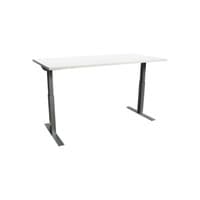 Used 30×69 Electric Adjustable Height Desk, White
