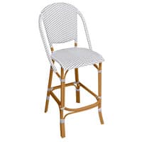 Sofie Bar Stool AluRattan