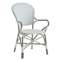 Isabell Arm Chair AluRattan
