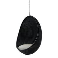 Nanna Ditzel Hanging Egg Chair Exterior w/Cushion - Chain and Stand