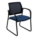 Used Mesh Back Sled Base Side Chair