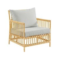 Caroline Lounge Chair Exterior w/Seat and Back Cushion