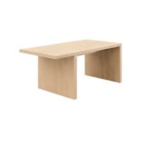 Loci 42" x 84" Communal Single Overhang Counter Table