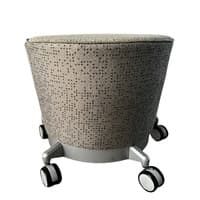 Hello Mini Lounge Rolling Stool. 