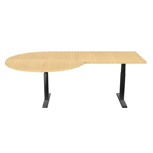 Height-Adjustable Bullet Desk