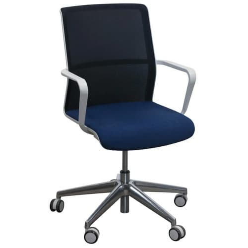 'Senator' Circo Used Black Mesh Back Conference Chair,