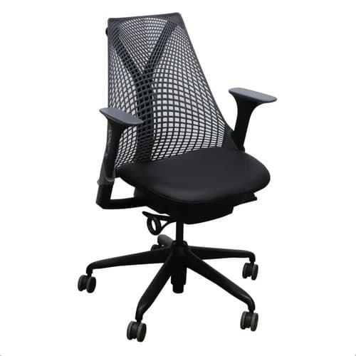 'Sayl' Gray Back Conference Chair