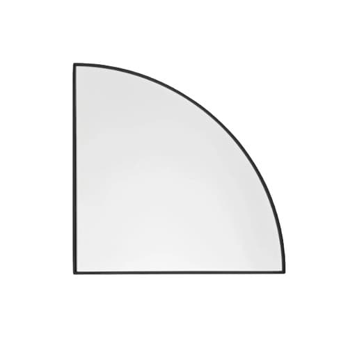 Mirror - 1/4 Circle, Dusty Green
