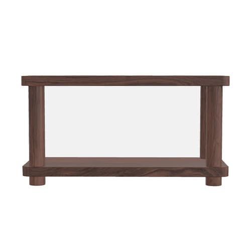 Offset Shelf Small Umber - 1 Tier
