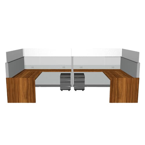 Answer 6x6 Workstation 60" Tall