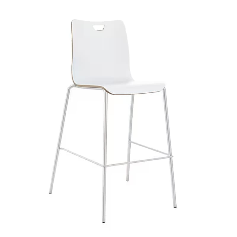 White Barstool 