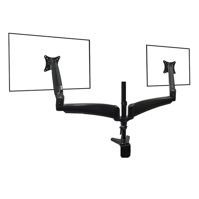 Dual Monitor Arm, Black 