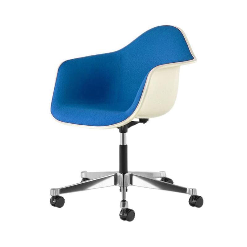 Eames Upholstered Molded Plastic Task Armchair