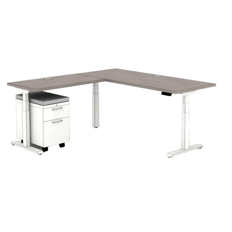 Altitude L-Desk Height-Adjustable