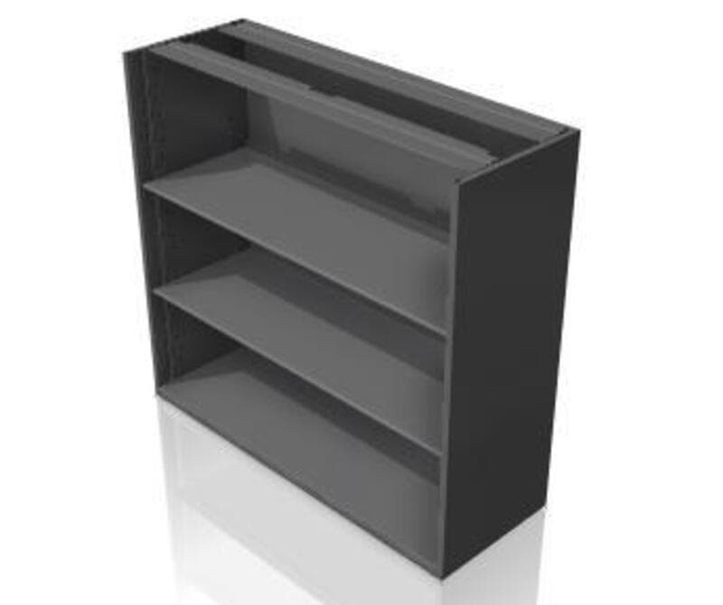 Lunstead Bookcase - Open, 2 adj Shlf 14 x 36 x 48