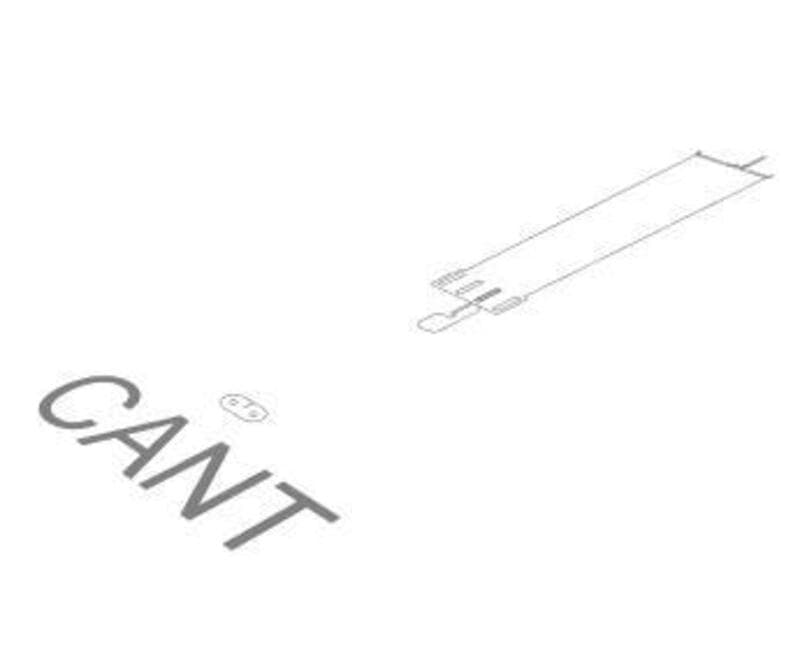Cantilever, On module application, 16W x 13D