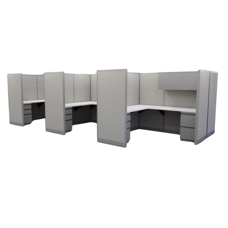 Remanufactured Avenir 65H 6X6 6-PACK Workstations
