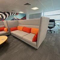 High back sofa Davison Highley