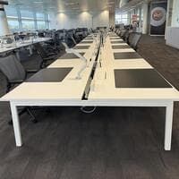 Bench of 8 desks