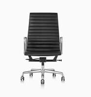 Eames Aluminum Group Executive Leather, Chair