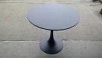 Black meeting table 