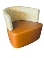 Steelcase Joel Lounge Chair (Brown Circle)