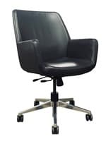 Steelcase Bindu Executive Chair (Espresso/Chrome)