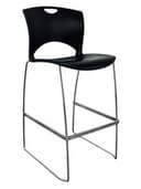 SitOnIt OnCall Bar Stool (Black)