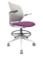 Steelcase Cobi Task Stool Chair (Concord/Arctic White)