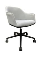 Vitra Softshell Chair with 5-Star Base (Grey/Black)