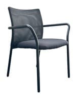 Steelcase Jersey Multi-Use Stack Chair (Black/Black)
