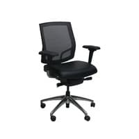 Focus Used Graphite Mesh Back Task Chair w Aluminum Base