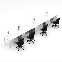'Canvas' Benching Workstation (WS-4T6S)
