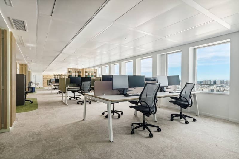 Ahrend Balance 4-leg meeting table, Acacia, 80 × 160 × 75 cm
