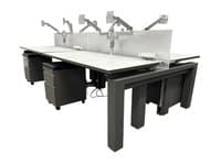 Innovant Height Adjustable Benching Workstaion