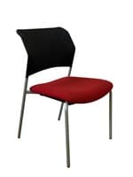 Seating Systems Side Chair (Black/Red)