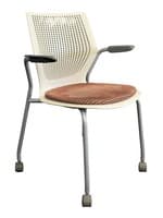 Knoll ReGeneration Side Chair - C grade (Red Pattern)
