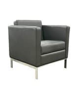 Venlo Lounge Chair by Cumberland (Elmo Rustical 91089 Leather)