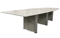 11' Vox Forum Grey Laminate Conference Table