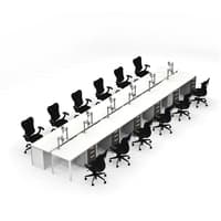 'Canvas' Benching Workstation WS-12T5