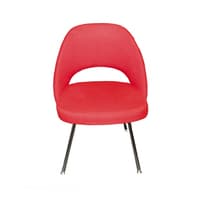 'Saarinen' Executive Side Chair w/ Metal Legs