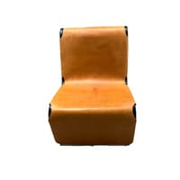 Custom Leather Accent Chair