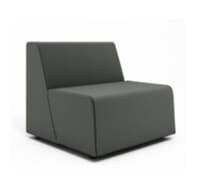 'Campfire' Half Lounge Chair (With Casters)
