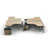 'Answer' 6X6 Workstation - 4 Pack