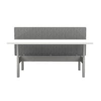 Contract PET Beam-Mounted Screen Dividers