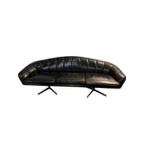 3-Seater Leather Sofa 